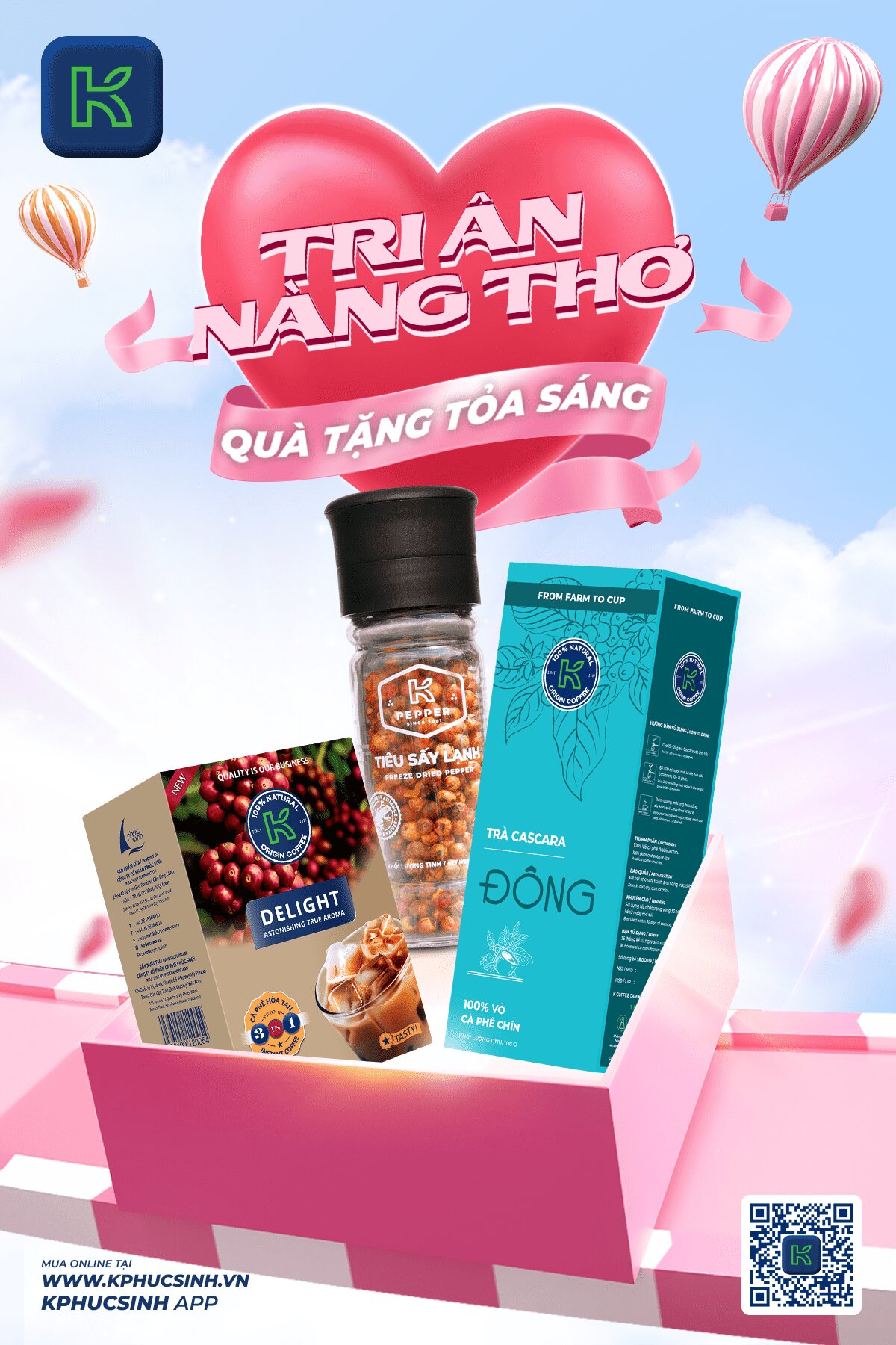 QUÀ TẶNG Ý NGHĨA CHO PHÁI ĐẸP DỊP 20/10